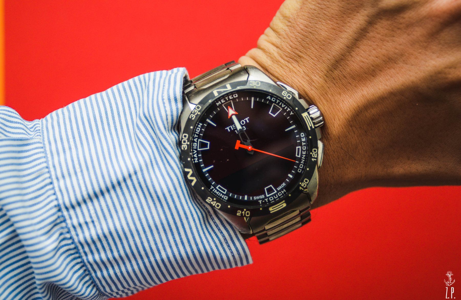 Tissot Orologi: Tissot Touch Connect II Titanium Herren Uhr – Difettoso da Boswil venduto da ZPwatches 5