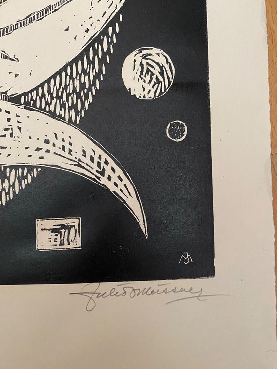 Radierung Julio Meissner 3