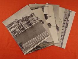 6 ALTE FOTOS VENEZIA, VENEDIG, ITALIEN