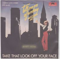 Marti Webb  --  Take that look off you face   Single7