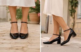 Minelli noir vernis - taille 40