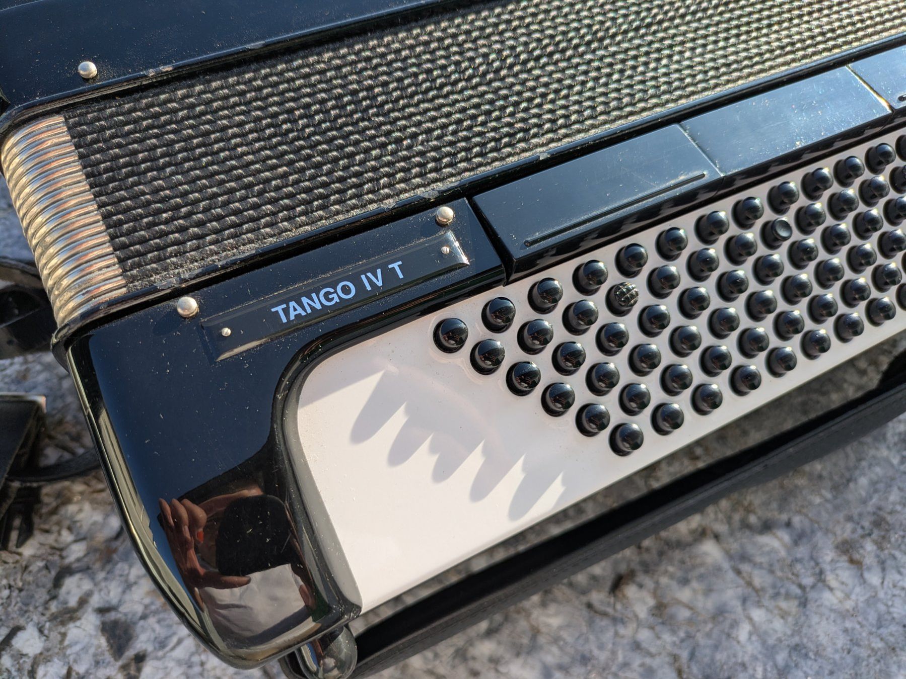 Hohner Musikinstrumente: Akkordeon chromatisch Hohner Tango IV T – Gebraucht aus Widnau von Yeti33 2