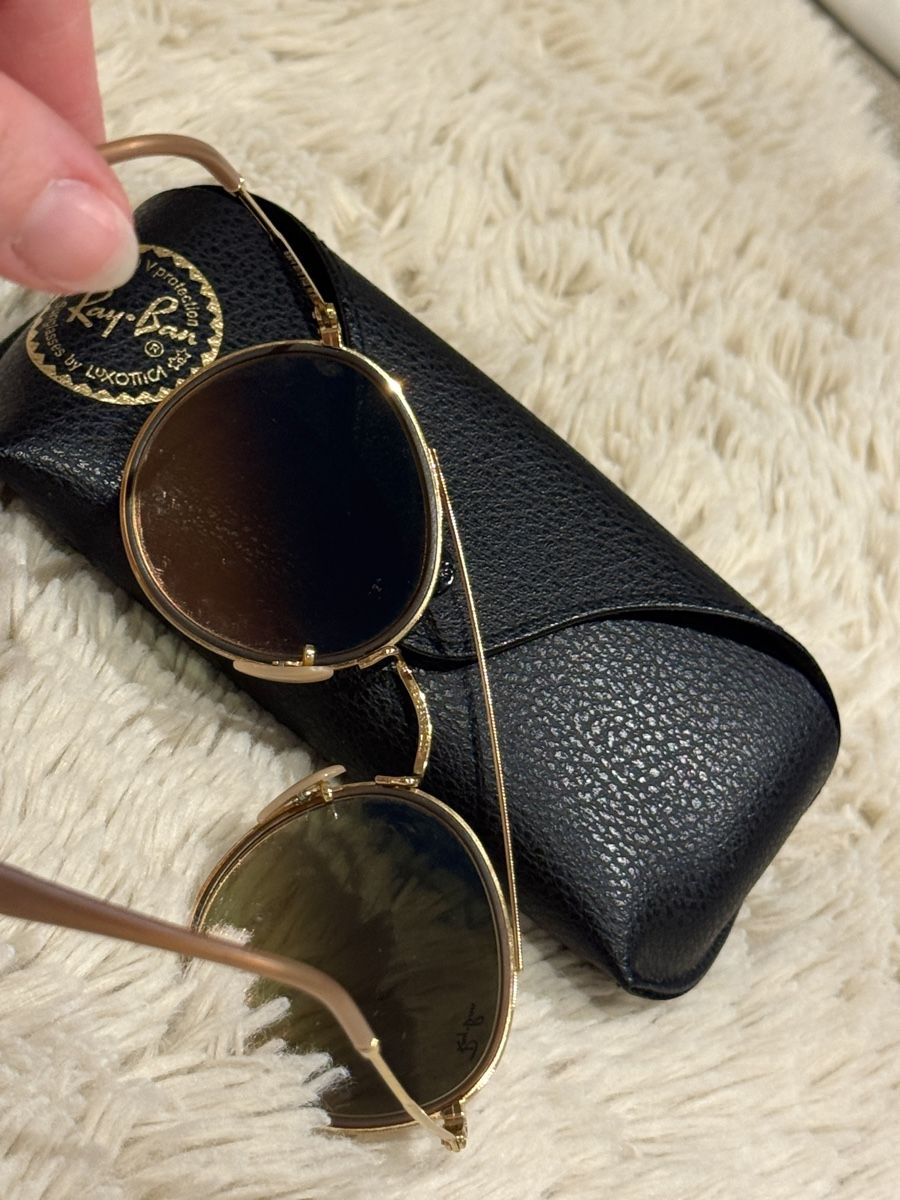 Ray-Ban Occhiali & Lenti: Ray Ban Round Double Bridge Sonnenbrille – Usato da Affoltern am Albis venduto da jul_9gnb 1