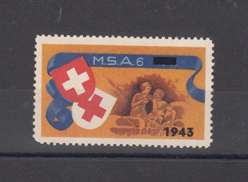 Alle Briefmarken: Sanität 57/1** M.S.A.6 Kat.25.- – Gebraucht aus Herrliberg von Lfrifda
