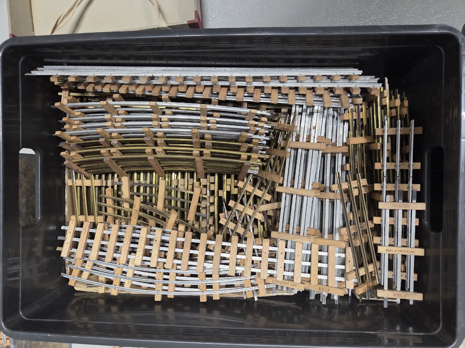 Buco Modellini di ferrovie: Buco Gleiskonvolut gross – Usato da Berikon venduto da TopLok1 4