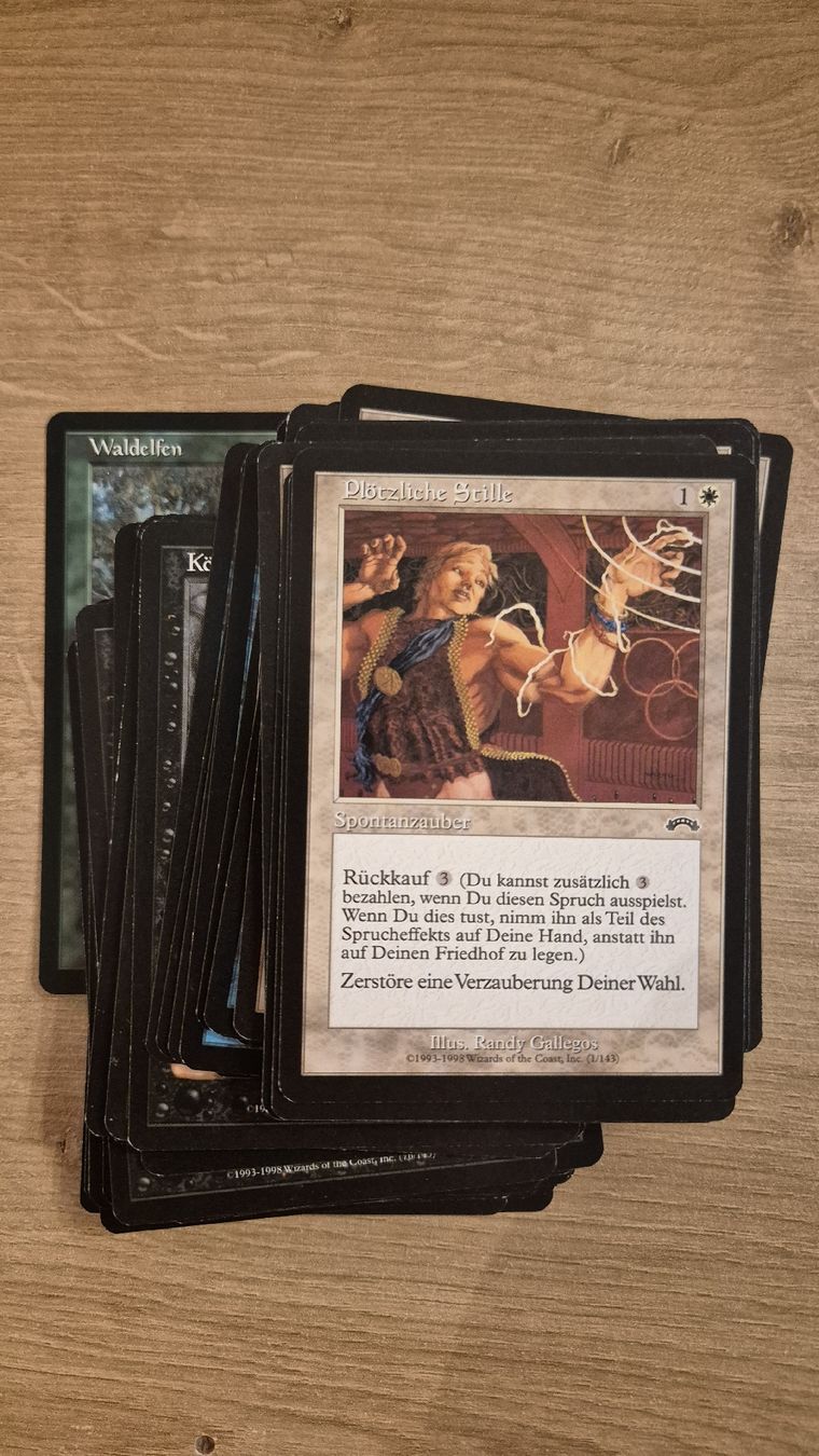 Magic The Gathering Carte collezionabili: Exodus Common Cards Set (DE) - MTG Magic The Gathering – Usato da Küsnacht ZH venduto da Canada-2012 1