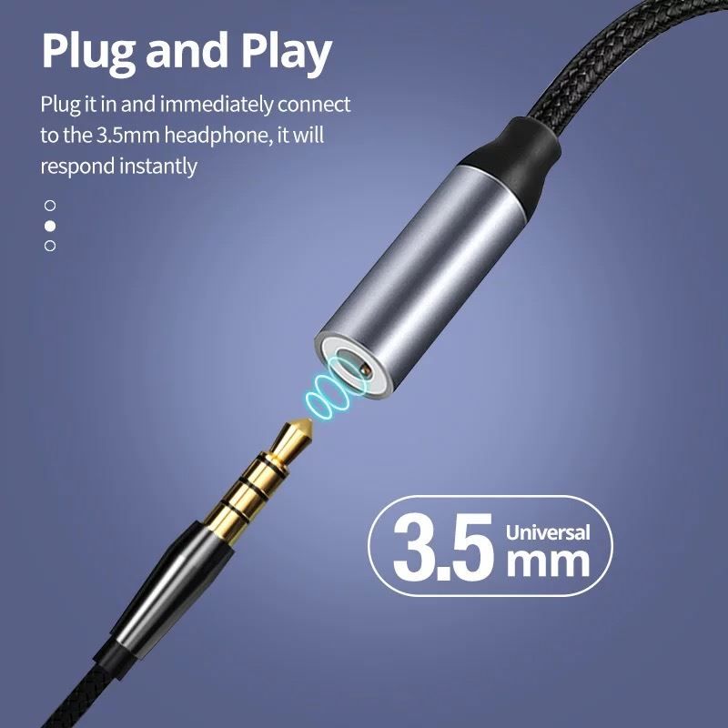 Cuffie: USB Type-C 3.5mm Kopfhörer Audio Adapter – Nuovo e nell'imballaggio originale da Zürich venduto da shop-247 1