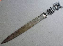 Silber Brieföffner aus Holland aus 800er Silber