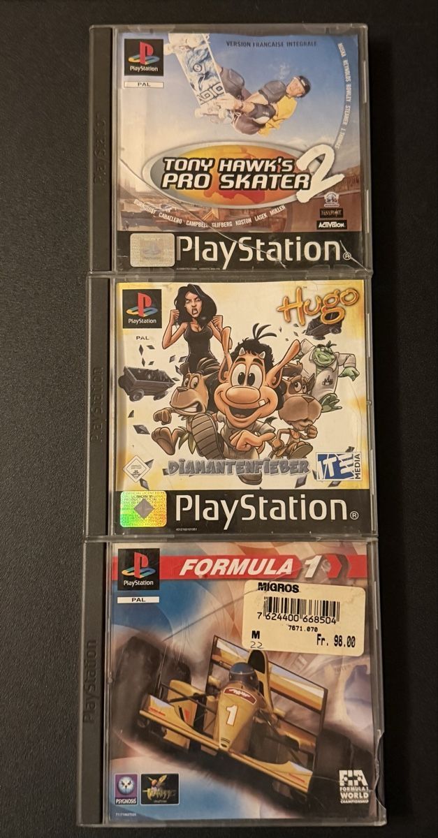 Sony Spiele: Jeux ps1 complets – Gebraucht aus SION von MARCO-P-SION