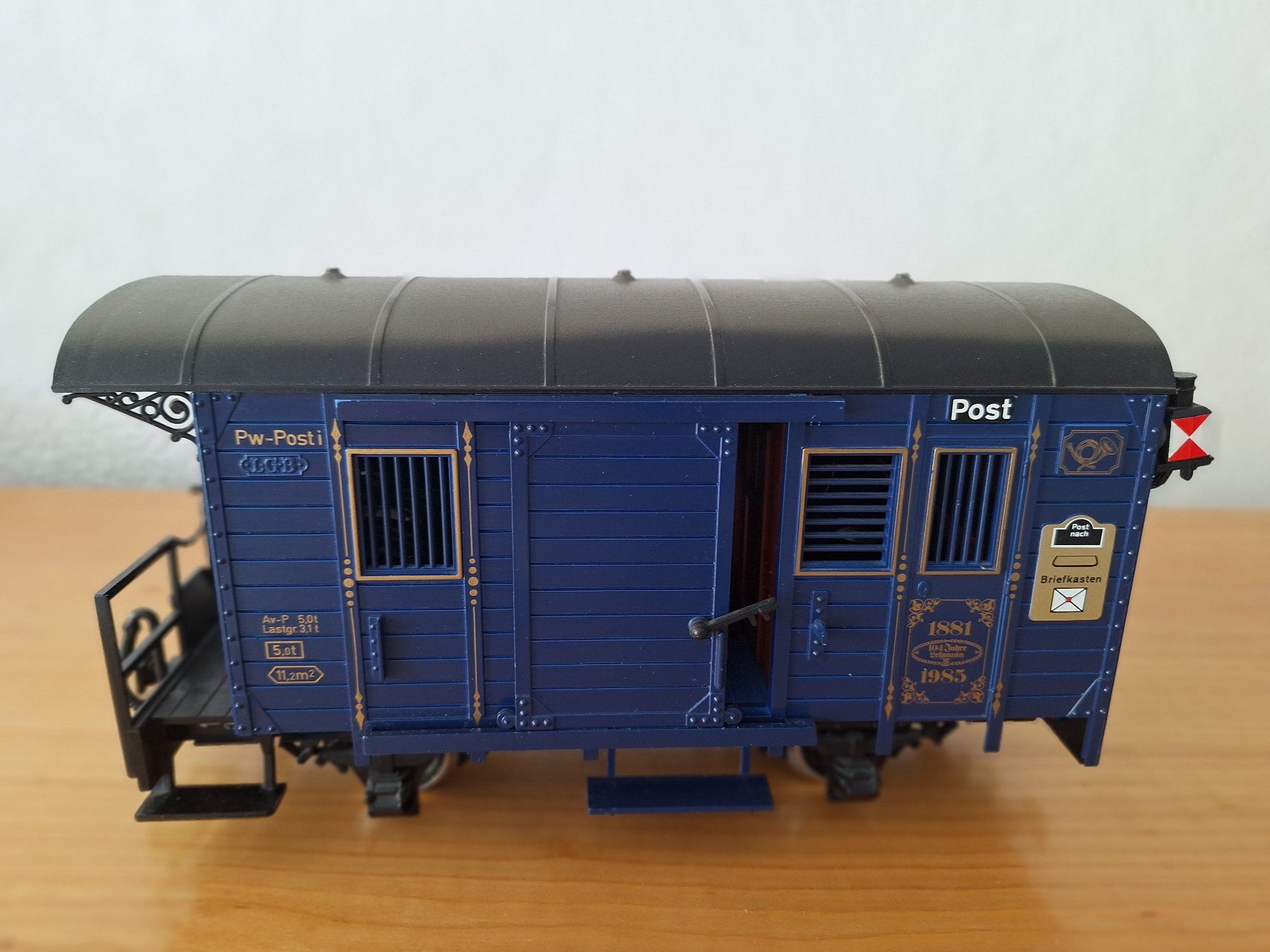 LGB Modellini di ferrovie: LGB Postwagen – Usato da Bassersdorf venduto da sus_gut
