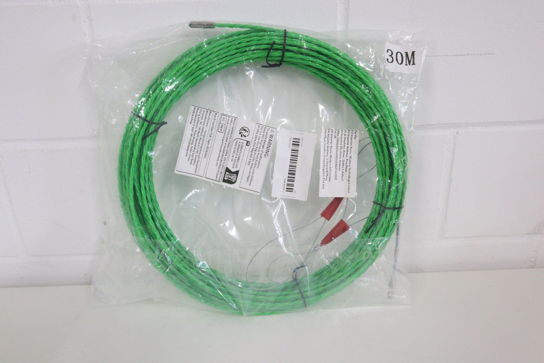 Tutti gli attrezzi: Kabeleinzugshilfe 30m Fiberglas – Nuovo e nell'imballaggio originale da Volketswil venduto da brockipfannenstil