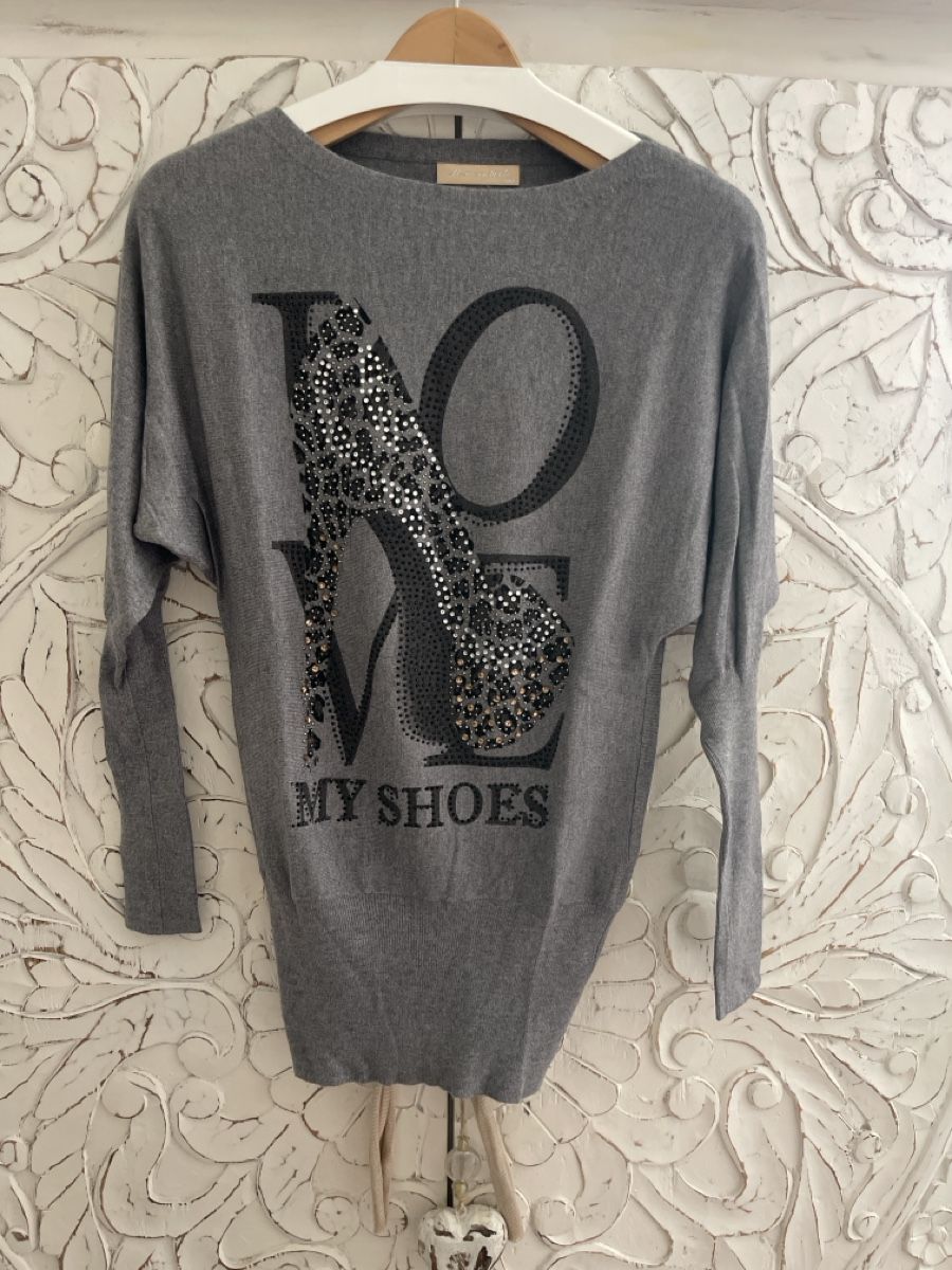 Maglioni & Felpe: Memory&Co Pulli, grau mit Strass, Gr. S/36, Top Zustand! – Usato da Bützberg venduto da dan_jhn9