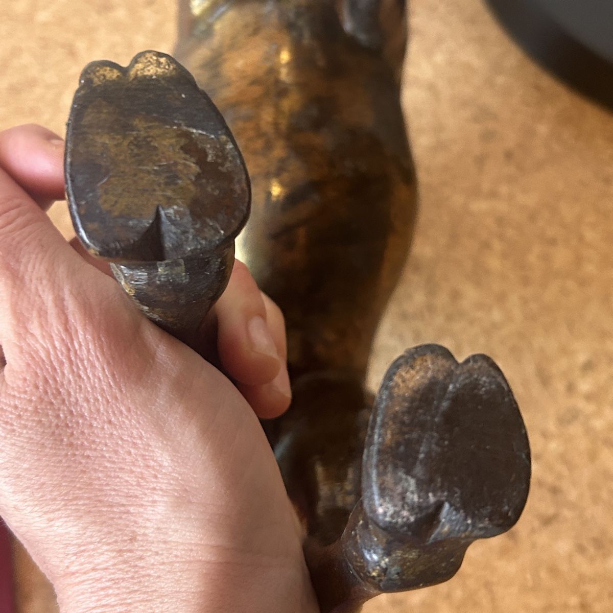 Sculture & Statue: Antike Kamelfigur aus Bronze, Deko gross – Usato da Laufen venduto da belleskulptur 6
