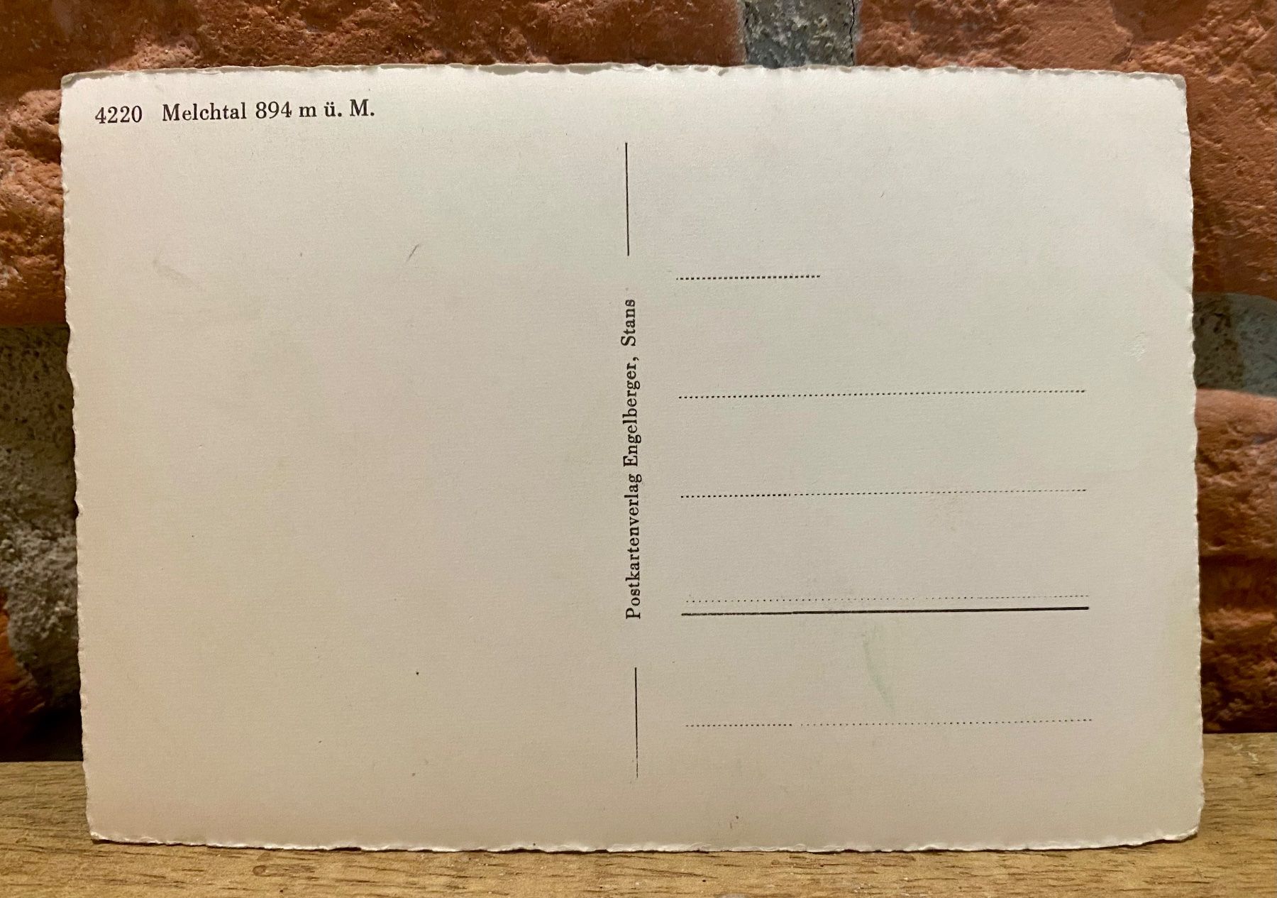 Cartoline postali: Melchtal im Winter – Usato da Root venduto da ENGLAND-TREASURES 2