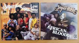 SUPERMAX - 2 VINYL SINGLES (VG+/NM)