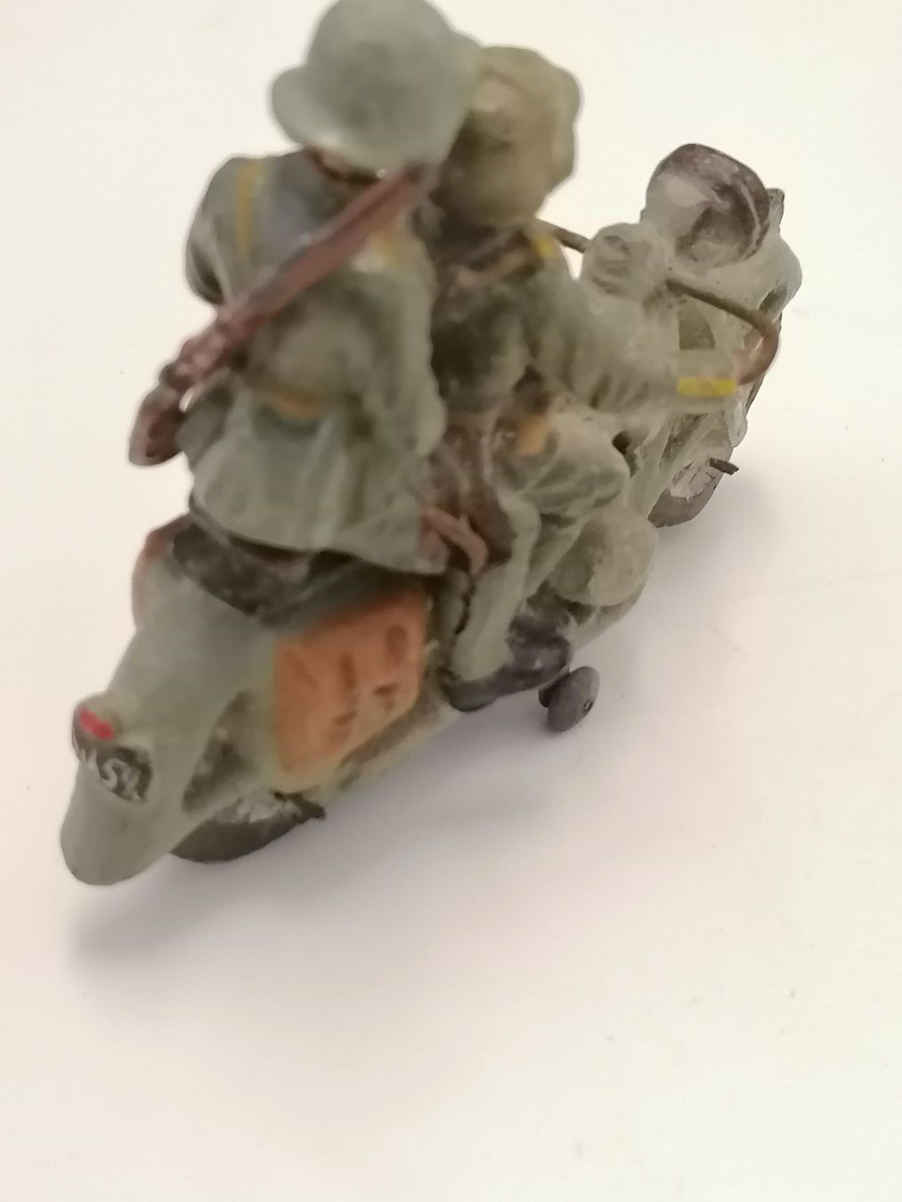 Elastolin Jouets: Elastolin Soldaten mit Motorrad – D'occasion à Basel par vintagecollector 3
