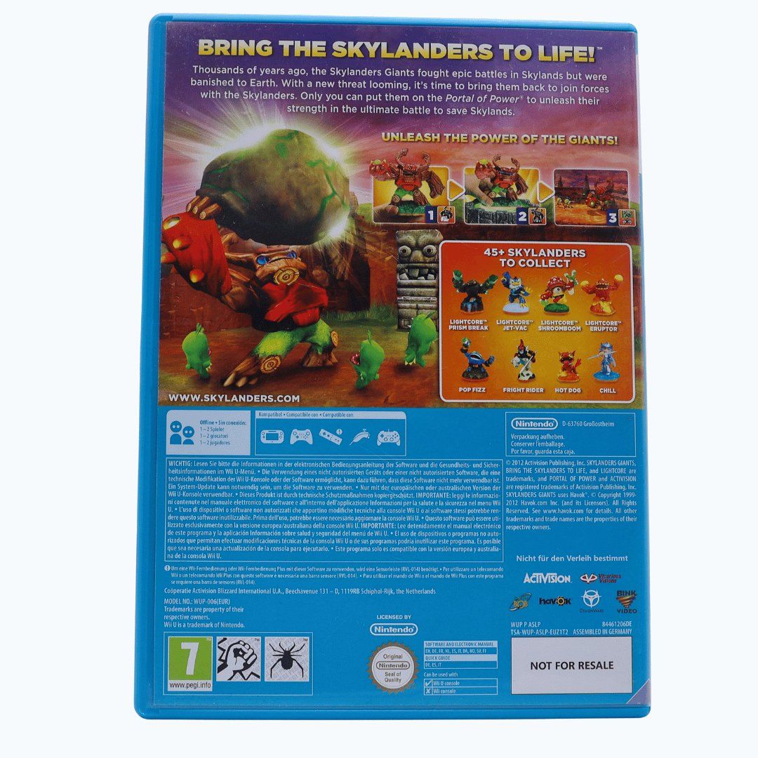 Jeux: Skylanders Giants - WII U – D'occasion à Paudex par dindeboy 1