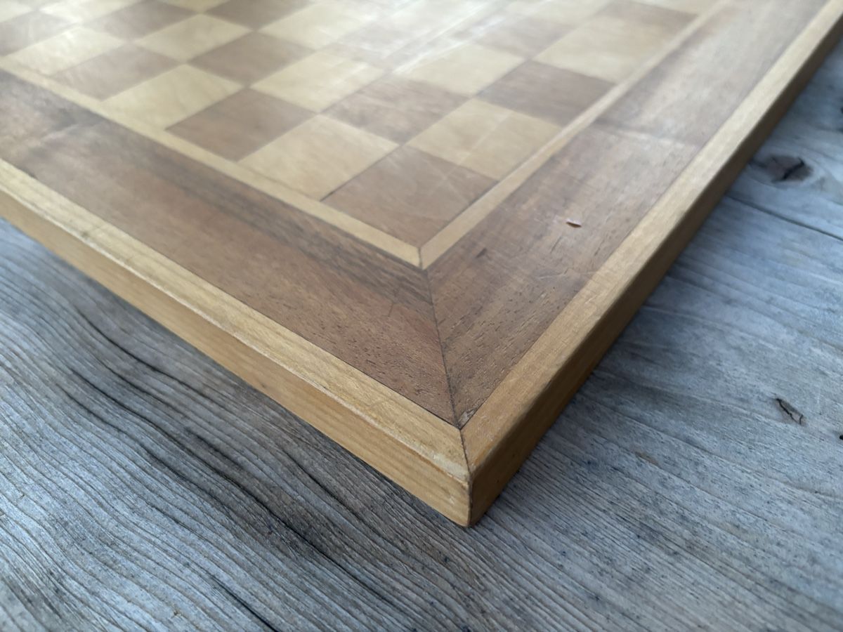Giochi: Holz Schachbrett, Intarsienarbeit – Usato da Würenlos venduto da Ashley24 7