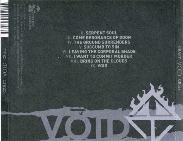 CDs: Craft - Void – Gebraucht aus St-Cergue von VeganWarrior 1