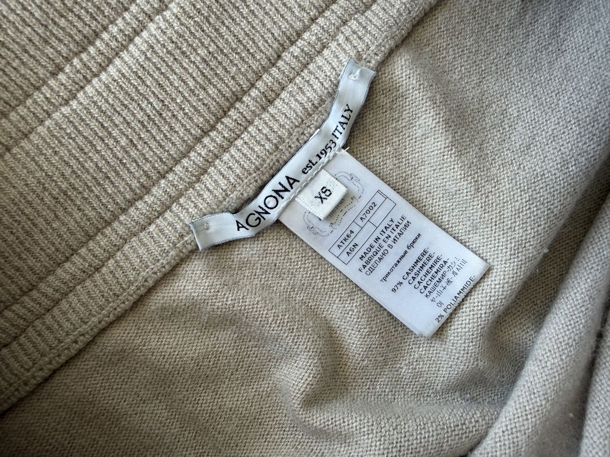 Agnona Pantaloni: Agnona Cashmere Hose – Usato da Schmerikon venduto da 80zz08 1