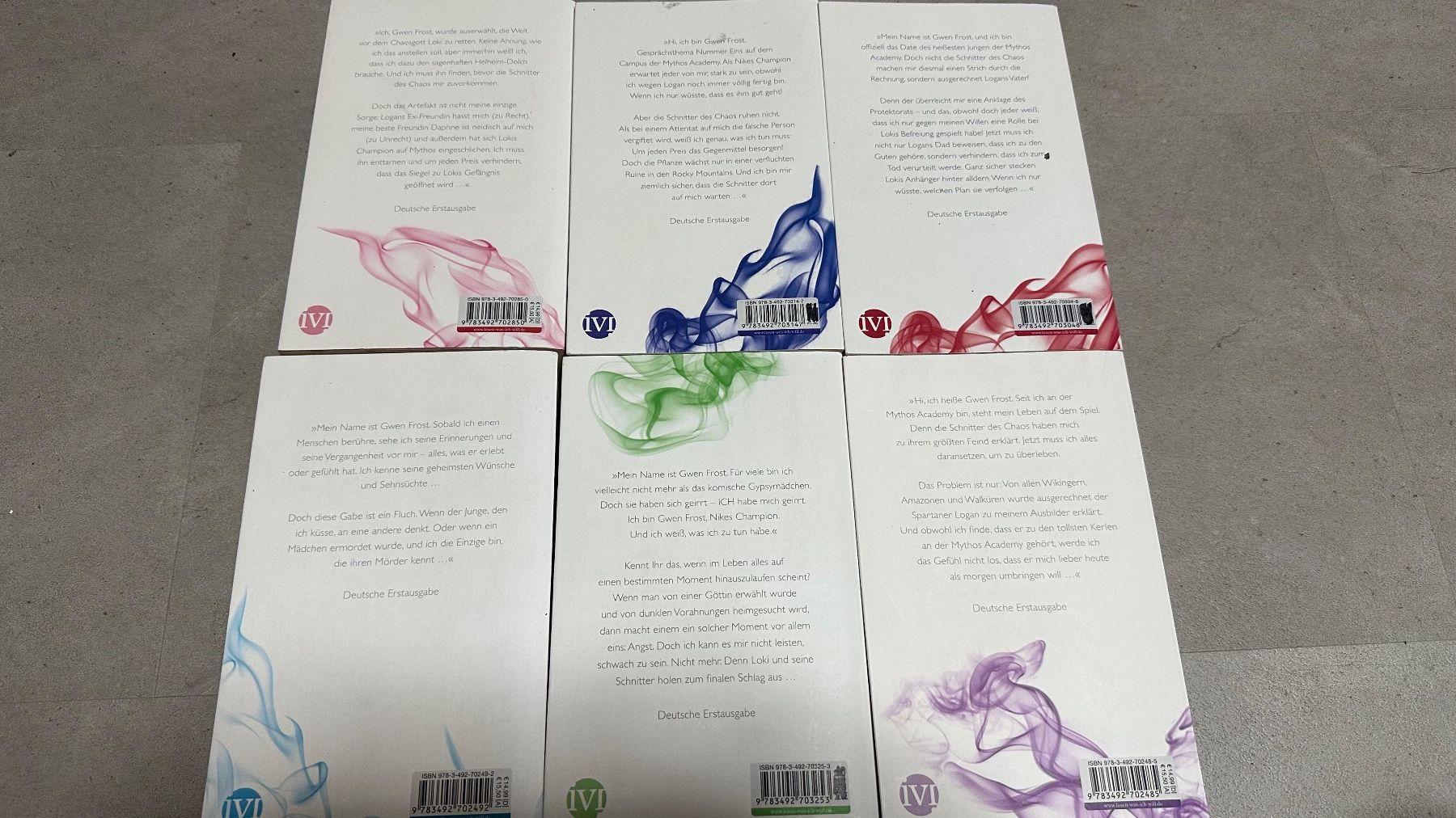 Bücher: Jennifer Estep, Mythos Academy, 6 Bände – Gebraucht aus Schönenbuch von marisli80 2