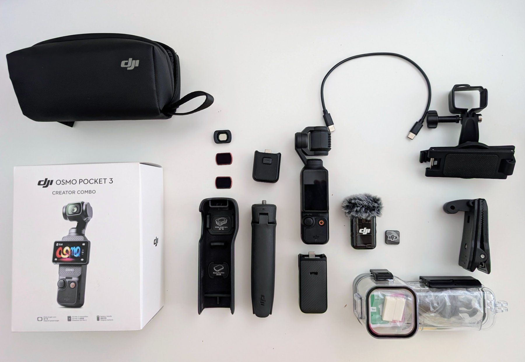 DJI Action Cam: DJI Osmo Pocket 3 Creator Combo und Zubehör – Gebraucht aus Rothenburg von Opticlear