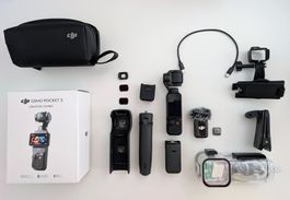 DJI Osmo Pocket 3 Creator Combo und Zubehör