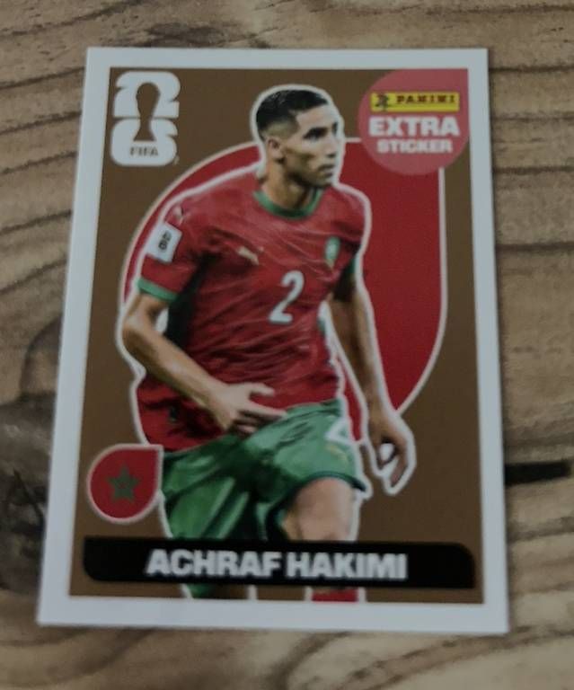 Carte collezionabili: Extra sticker panini 2026 Achraf Hakimi Bronze – Usato da Meyrin venduto da ton_p9fm