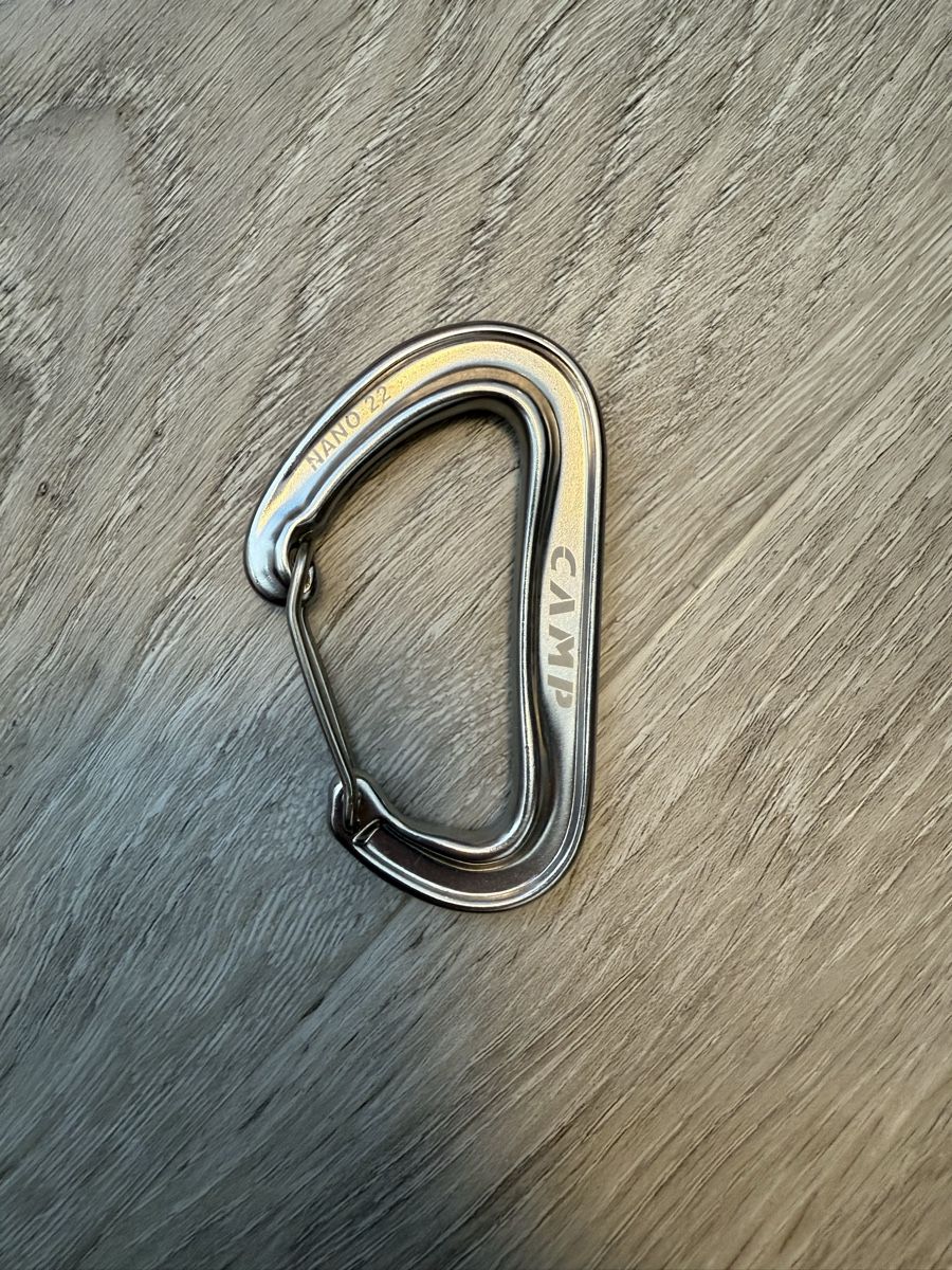 Kletterausrüstungen: Camp Nano 22 Karabiner – Neu (gemäss Beschreibung) aus Goldingen von Thomas.Perrin
