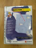 New QuiCrom CD Storage Binder 5 Stück
