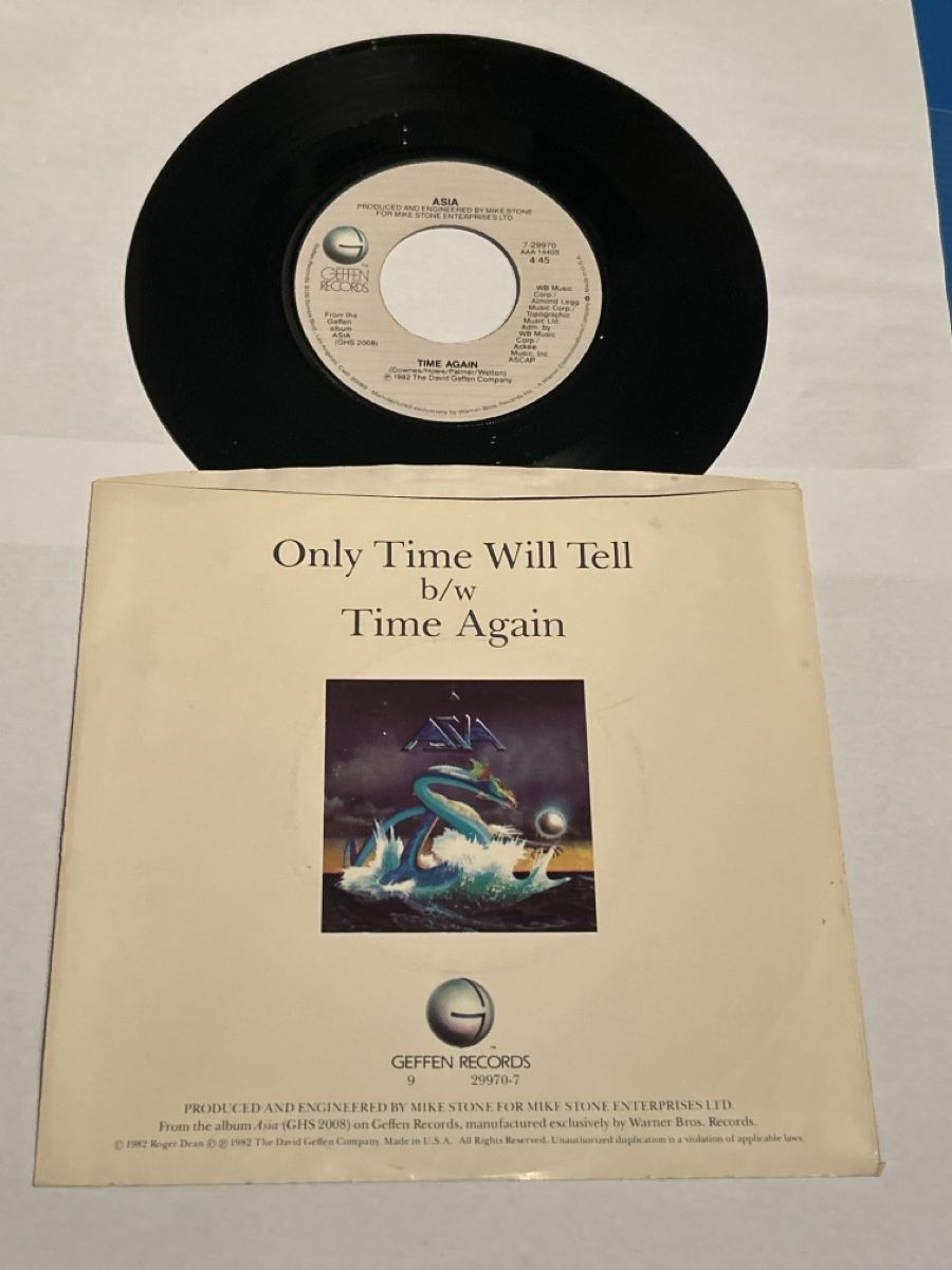 Dischi in vinile: Asia. 1982. Only Time Will Tell – Usato da Faulensee venduto da Mizuno06 1