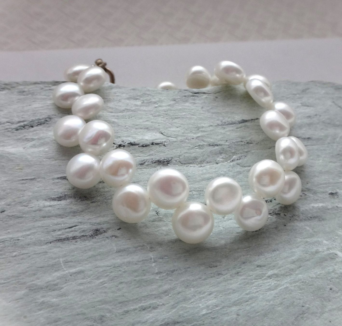 Bracciali & Braccialetti: Armband Perlen Silber 925 NEU – Nuovo e nell'imballaggio originale da Dielsdorf venduto da kumsch 1
