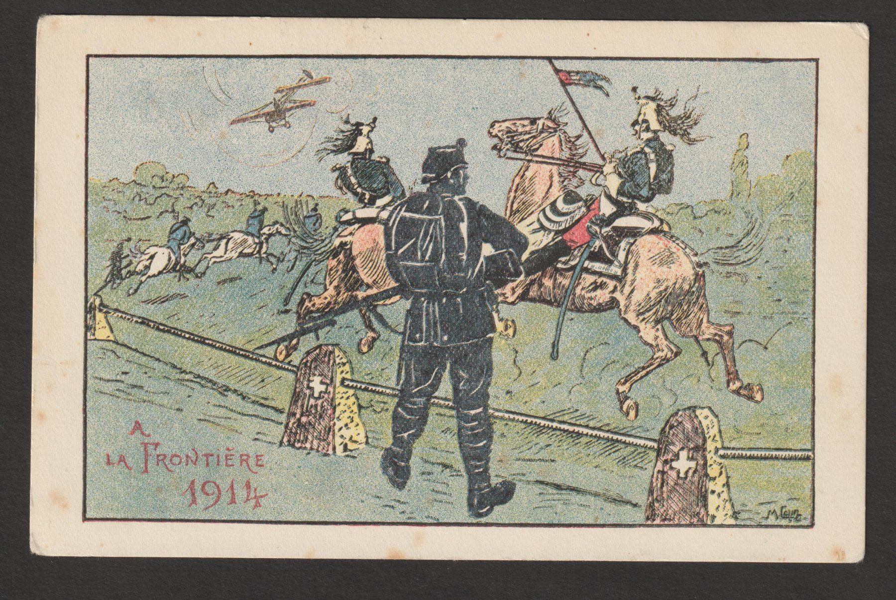 Cartes postales: WK1 Waffengattungen Nr. 18 – D'occasion à Siebnen par Fstaehli