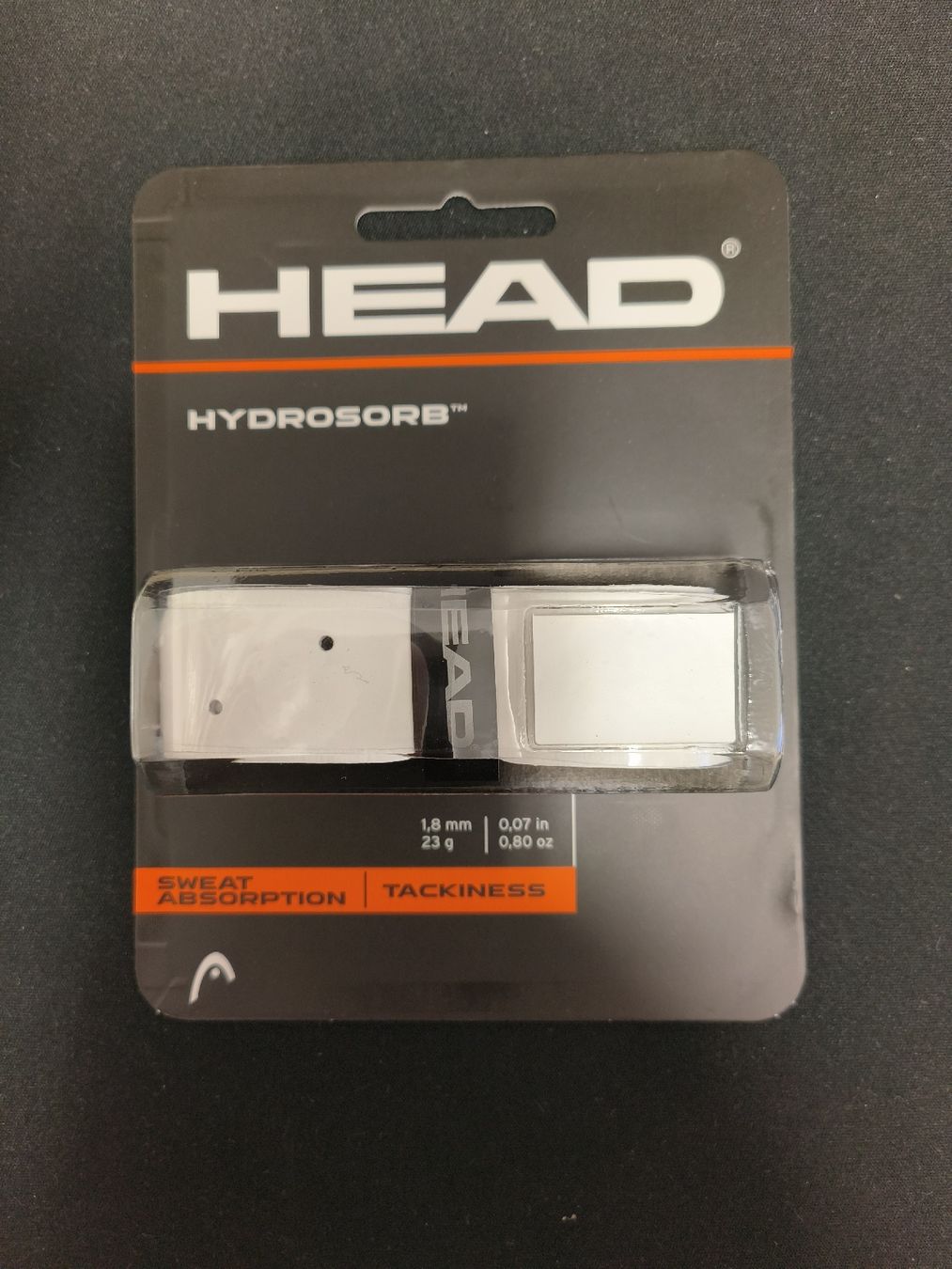 Head Altri accessori: Neues HEAD Hydrosorb Griffband, weiss, Originalverpackt – Nuovo e nell'imballaggio originale da Sins venduto da Tennis-Service-Sins 1