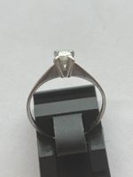 Weissgold Ring / Diamant 18Karat