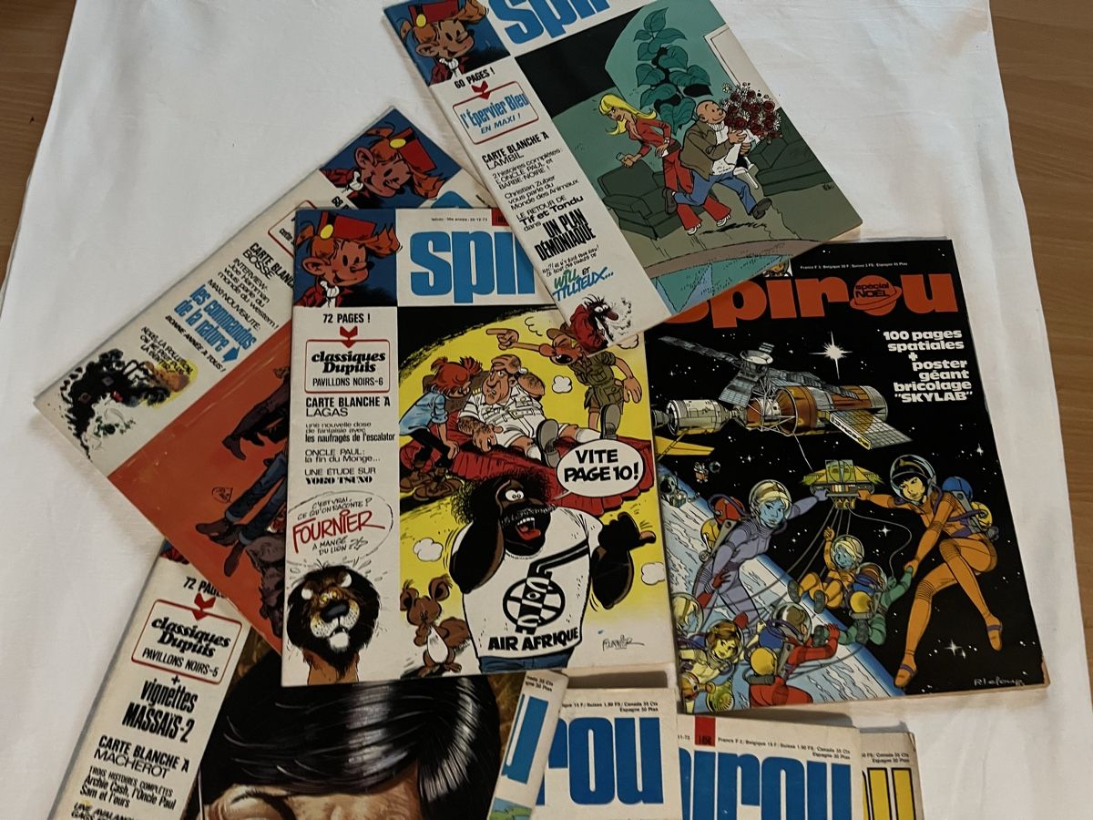Fumetti: Spirou Comichefte 1973  Hebdo 22stk – Usato da bretzwil venduto da nightflasher 7