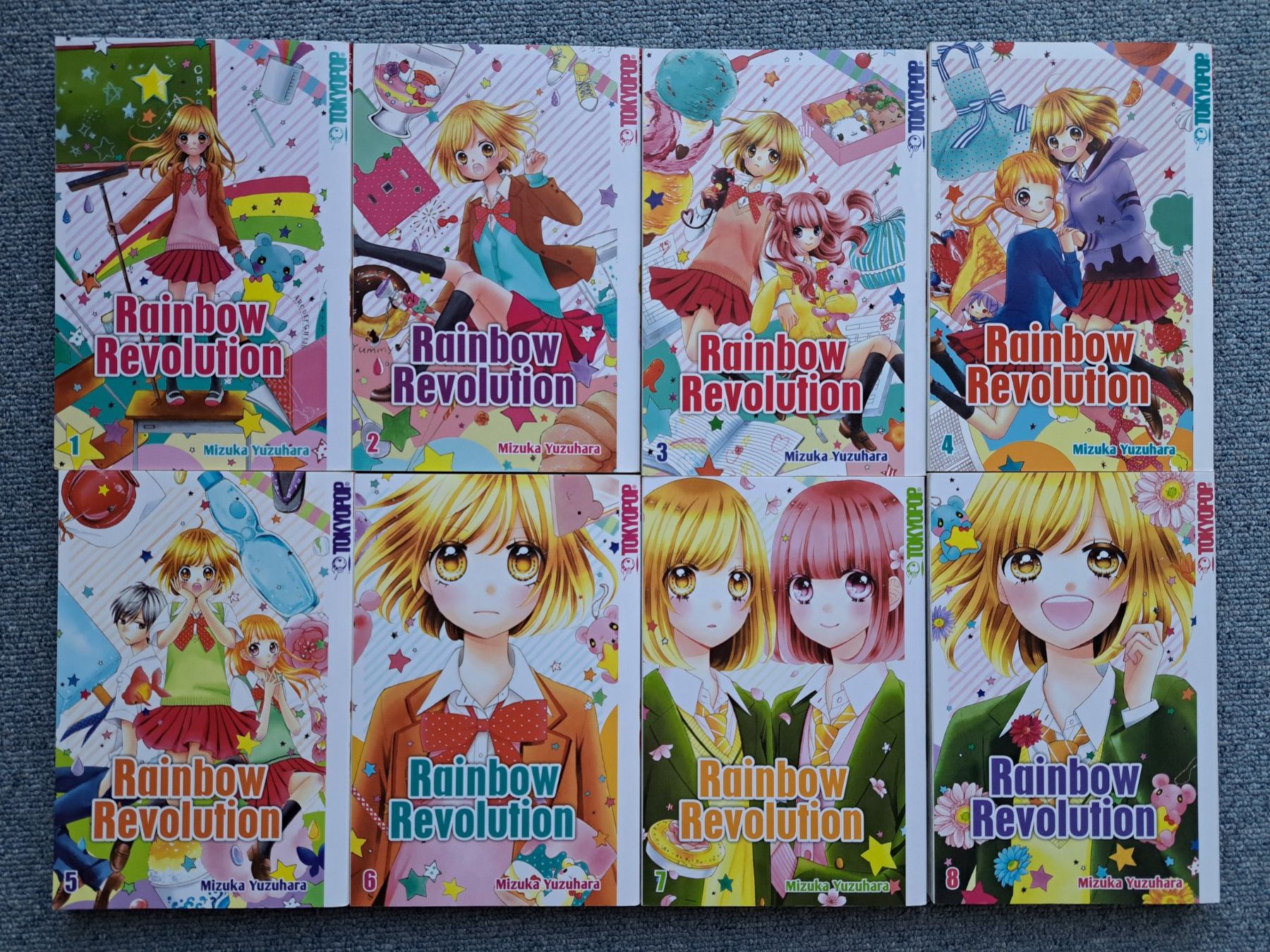 BD: Rainbow Revolution 1-8 Manga – D'occasion à Killwangen par KIANA08