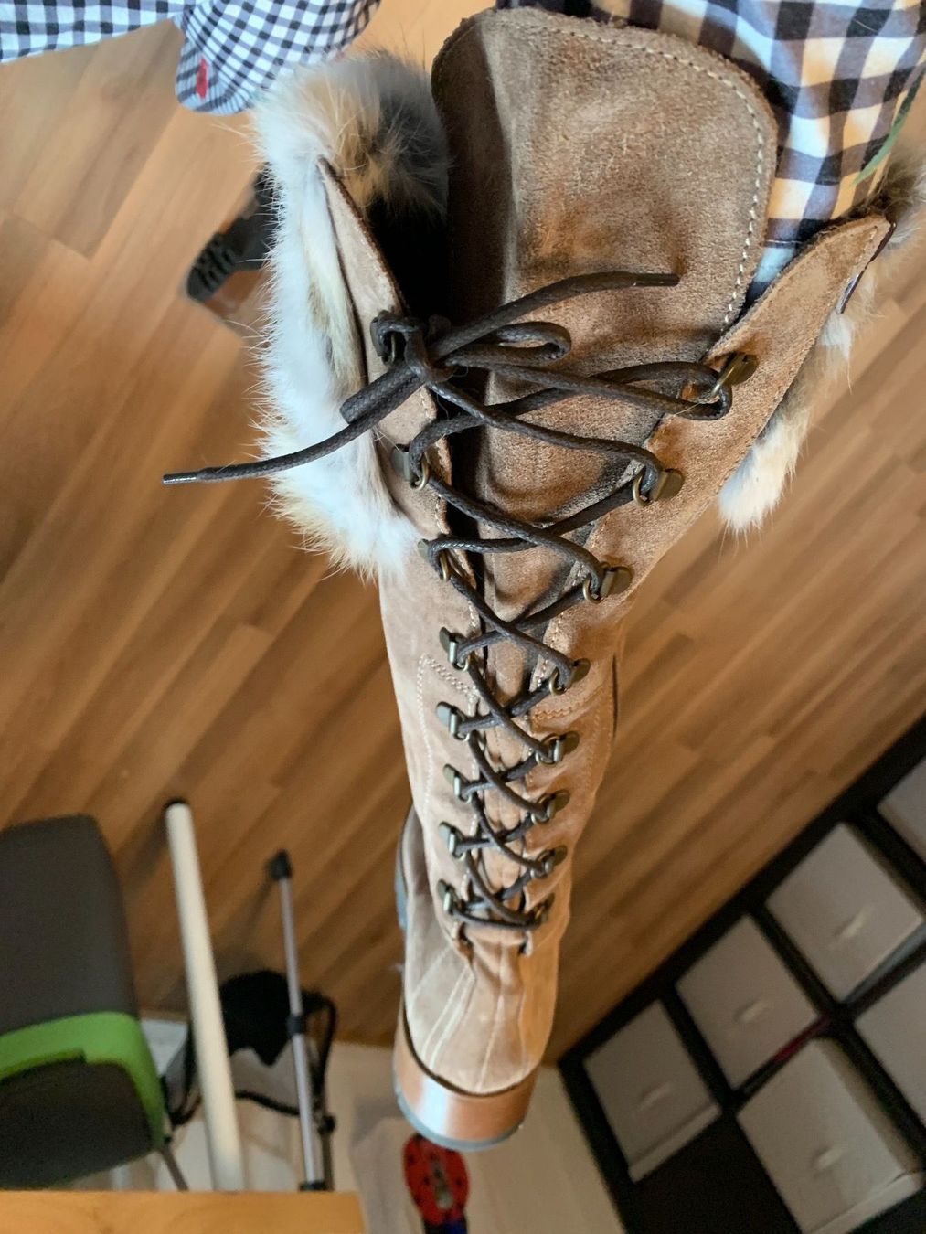 Damenschuhe: Manas Stiefel – Neu (gemäss Beschreibung) aus Hochdorf von Forestgreen 2