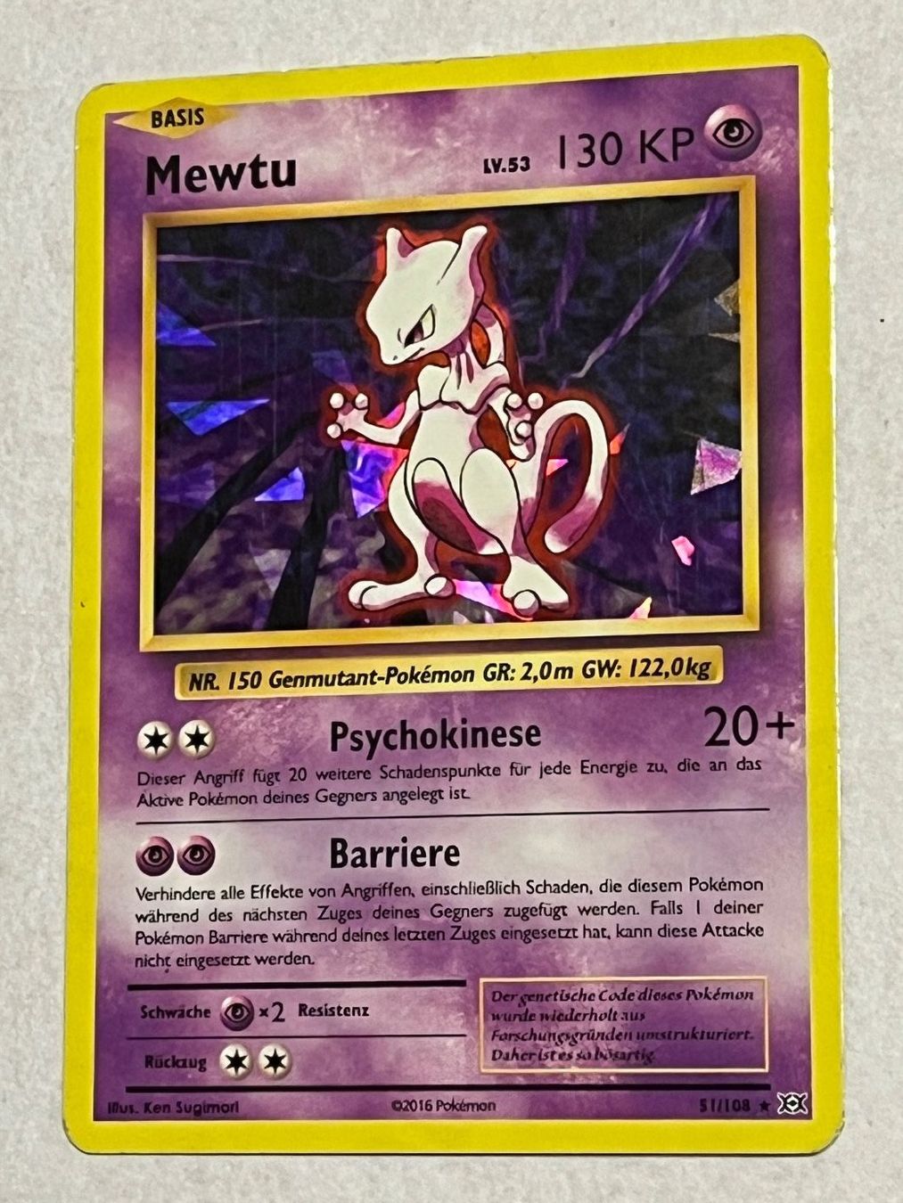 Pokémon Sammelbilder & Trading cards: Mew holo 51/108 Evolutions Pokémon – Gebraucht aus Winterthur von Wusa01