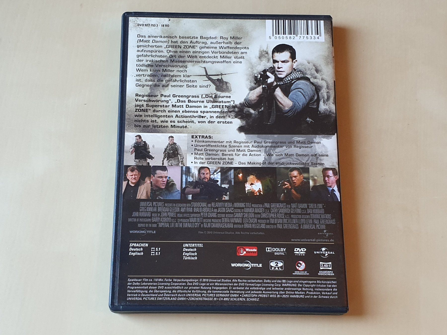 Tous les DVDs: Green Zone – D'occasion à Stansstad par collectorsshop 1