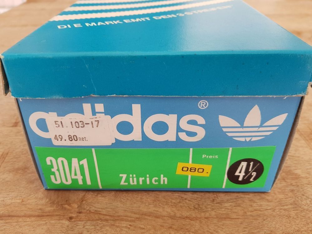 adidas Schuhkarton Leerschachtel Vintage Verpackung Kaufen auf Ricardo