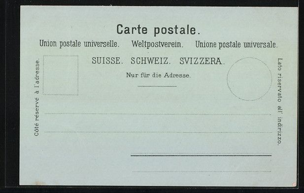 Cartoline postali: Mondschein-Lithographie Baden, Ortsansic – Usato da Berlin venduto da bartko-reher 1
