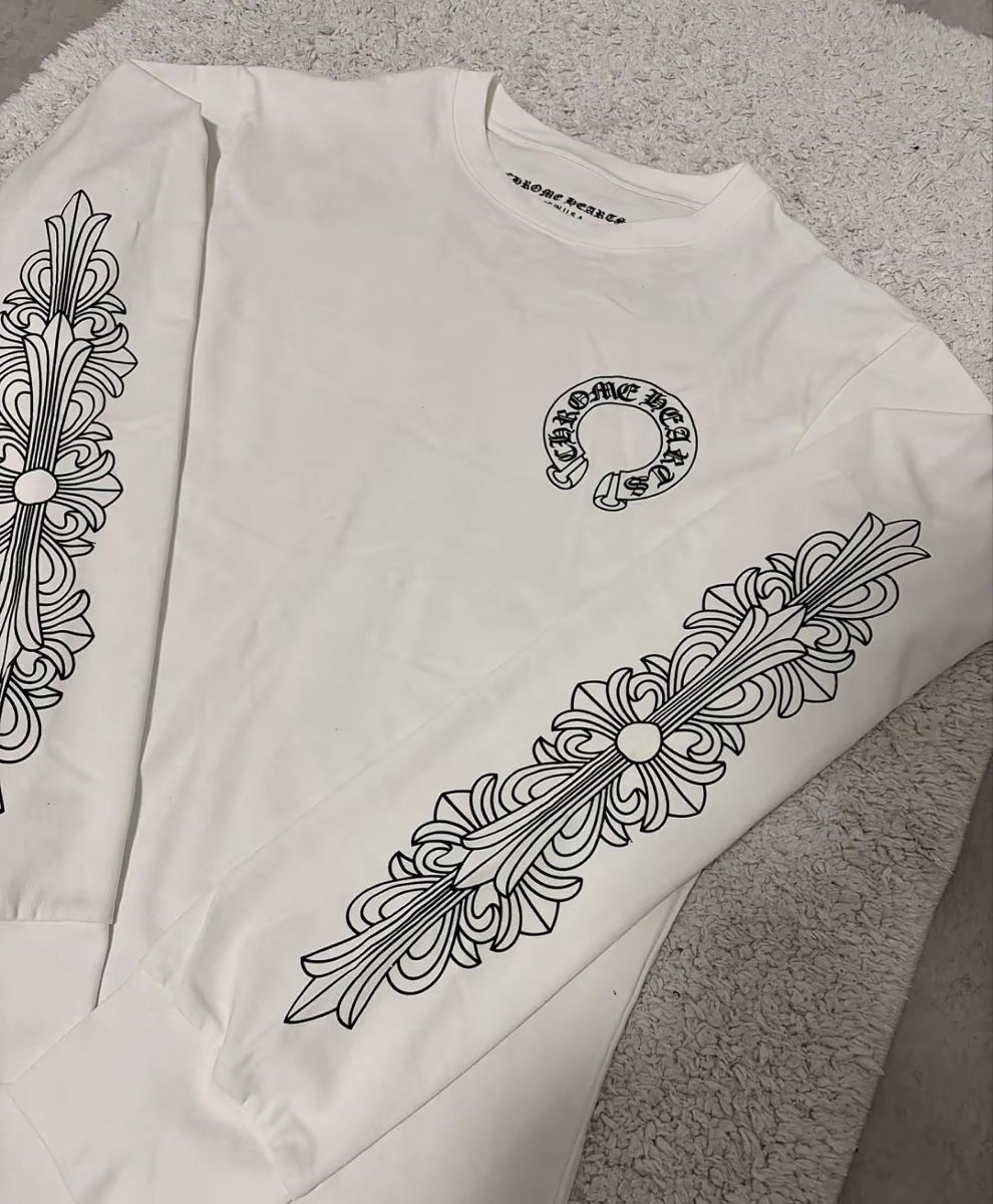 Chrome Hearts Pulls & Sweat-shirts: Longsleeve Chrome hearts blanc  – Neuf avec emballage d'origine à Martigny par reu_t2ln