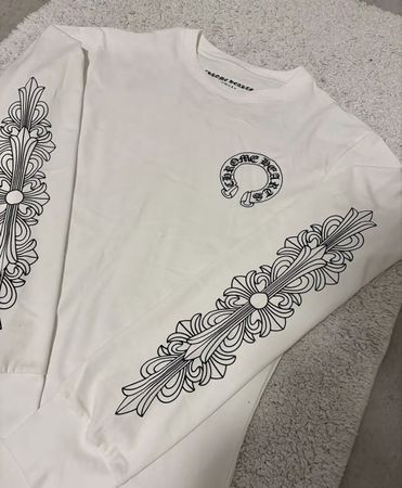 Longsleeve Chrome hearts blanc 