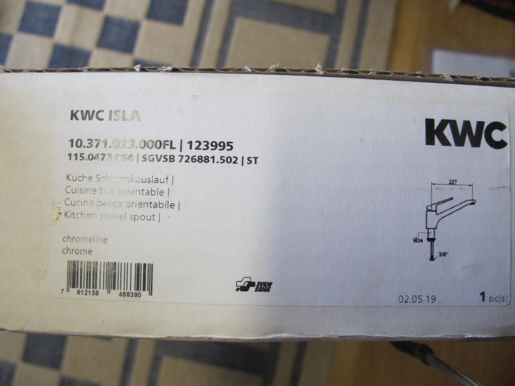 Küchengeräte: neuer KWC ISLA Küchenarmatur – Neu (gemäss Beschreibung) aus Schleinikon von Laegern99 6