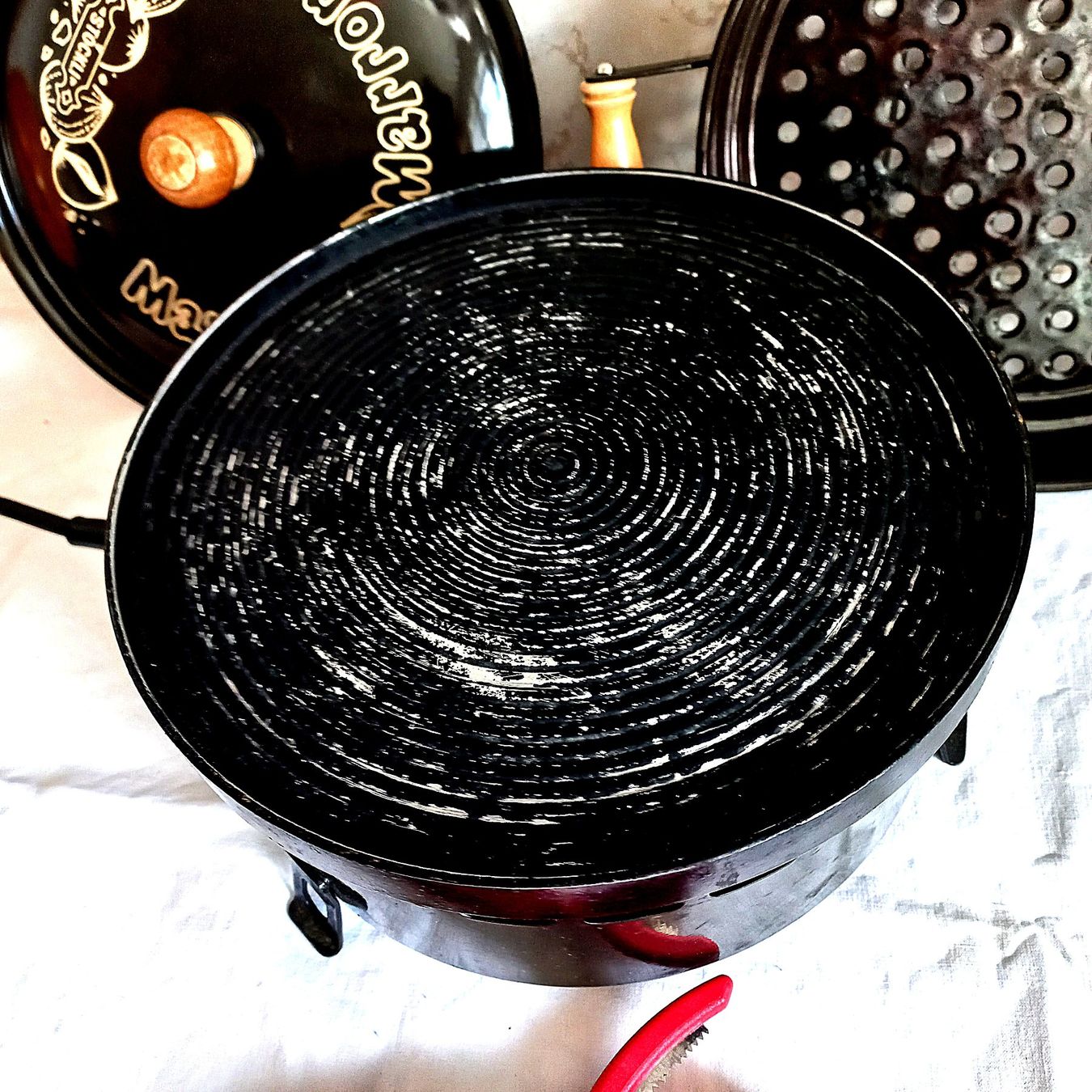Stöckli Padelle: Marroni-Pfanne Stöckli Elektisch – Usato da Baar venduto da 2cvbaar 4