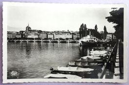 Genève - Vue générale vers la Cathédrale
