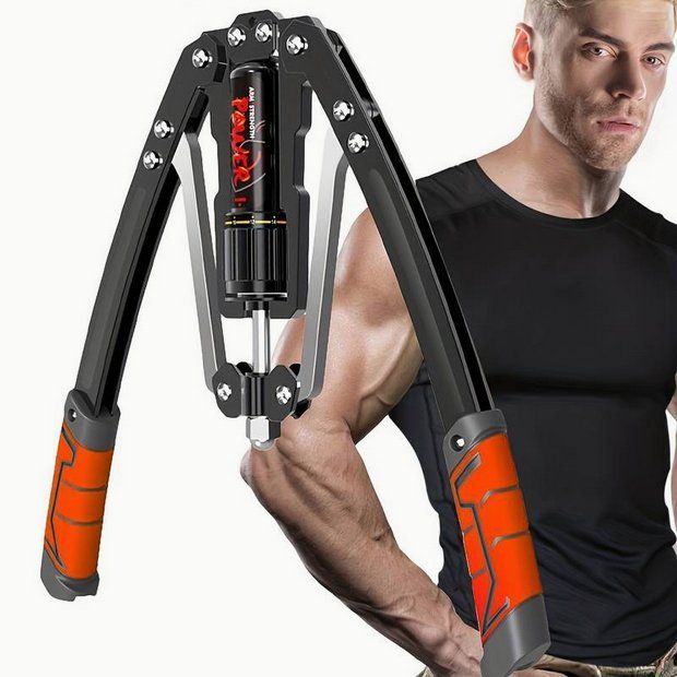 Federstab Trainingsgerät 20kg - Brustexpander Mit ABS Griffen Für Fitness