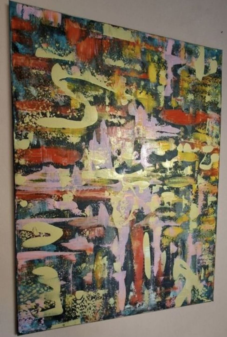Gemälde: Gemälde " Farbig" handmade 60×80 – Neu (gemäss Beschreibung) aus Riehen von Steinbock1970 2