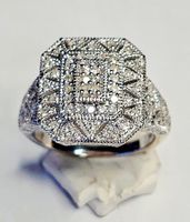 Silberring Vintage Style